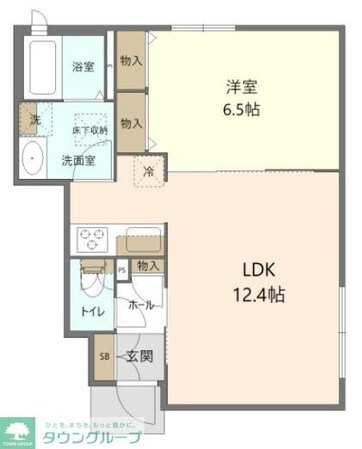 グリナ―ジュ桜新町の物件間取画像